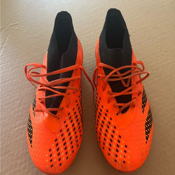 Adidas Predator Accuracy.1 Artificial Grass (Orange/Black) Size Men’s 11 - Picture 2 of 7